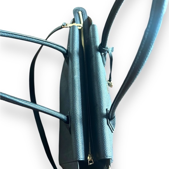 MICHAEL KORS MERCER BLACK TOTE NEW WITHOUT TAG LARGE - Picture 5 of 8